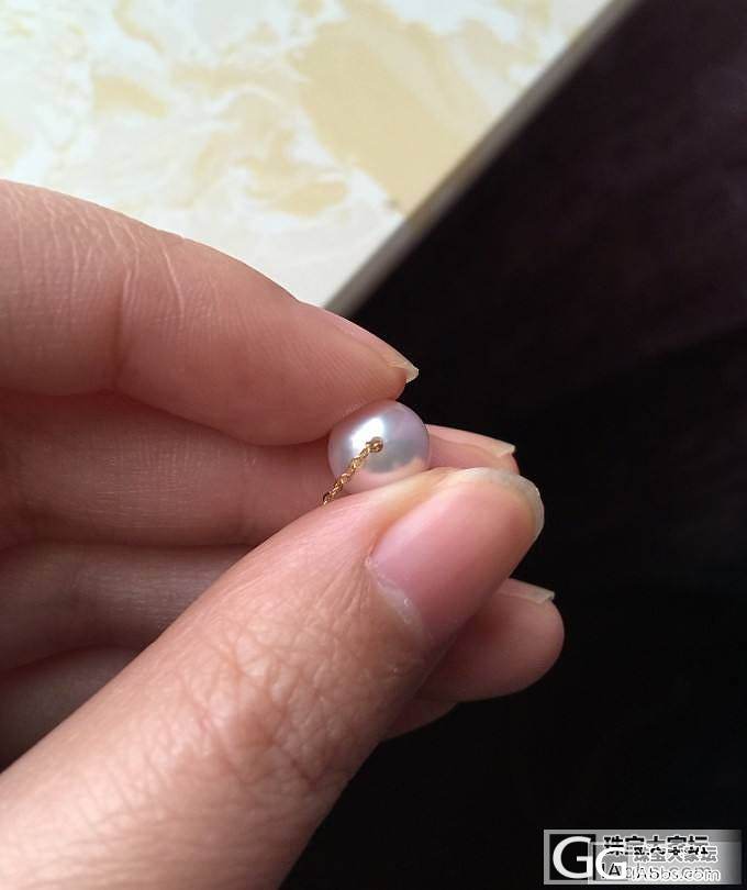 珍珠小白求大虾解答 珍珠上面有一个凸起的小点属于什么瑕疵？_珍珠