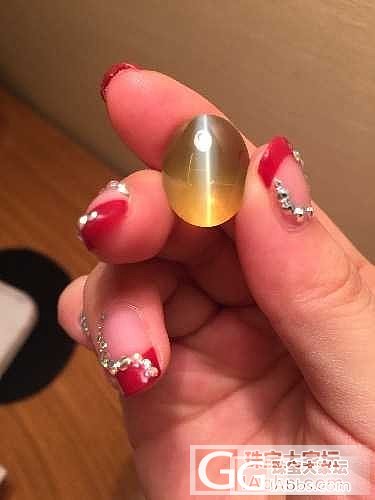 请大神帮我估估价，大克拉猫眼_蛋面金绿宝石