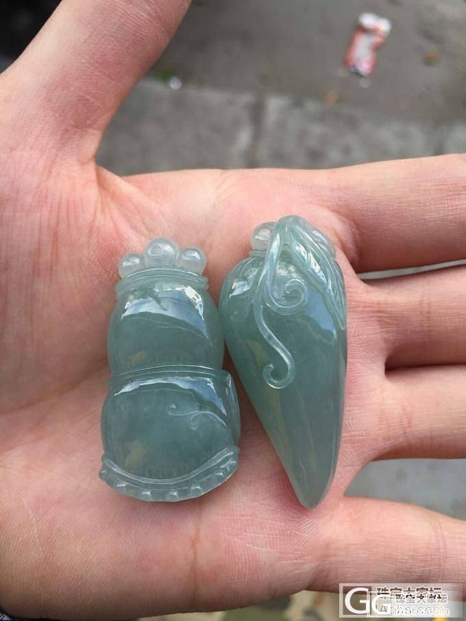 成品出来了~~超级小白兔，赌石啦，大家踊跃发言~~ 切好的出来了_赌石