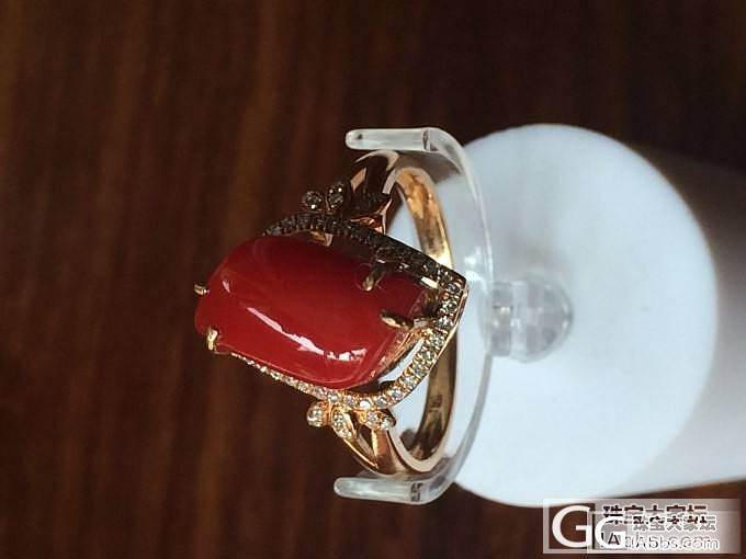 一批阿卡牛血成品戒指，微信：15989510635（招代理）_戒指珊瑚