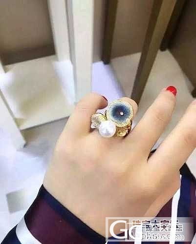 韩国工艺，是很特别的戒指哟！_韩国戒指宝石