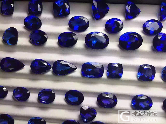 我们只做现货完美5A坦桑_刻面宝石坦桑石