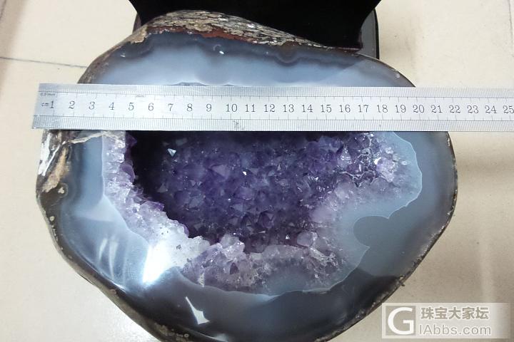 注意了呀！鉴定紫晶聚宝盆来了。_洞盆簇紫水晶