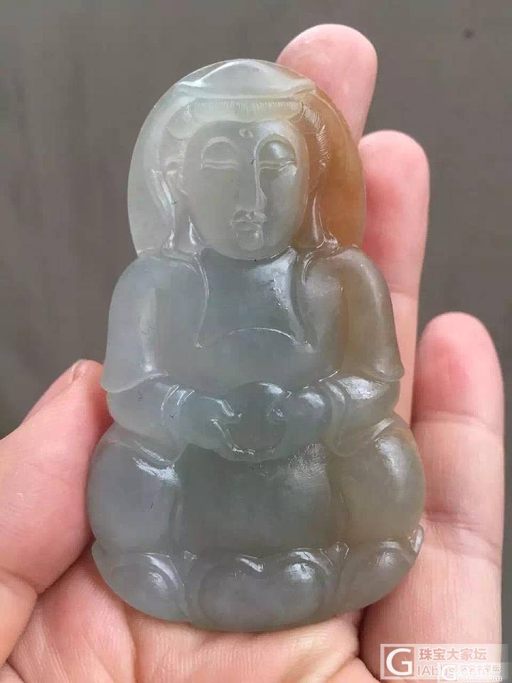 这个帖子记录我的翡翠生活(●'◡'●)_半成品翡翠