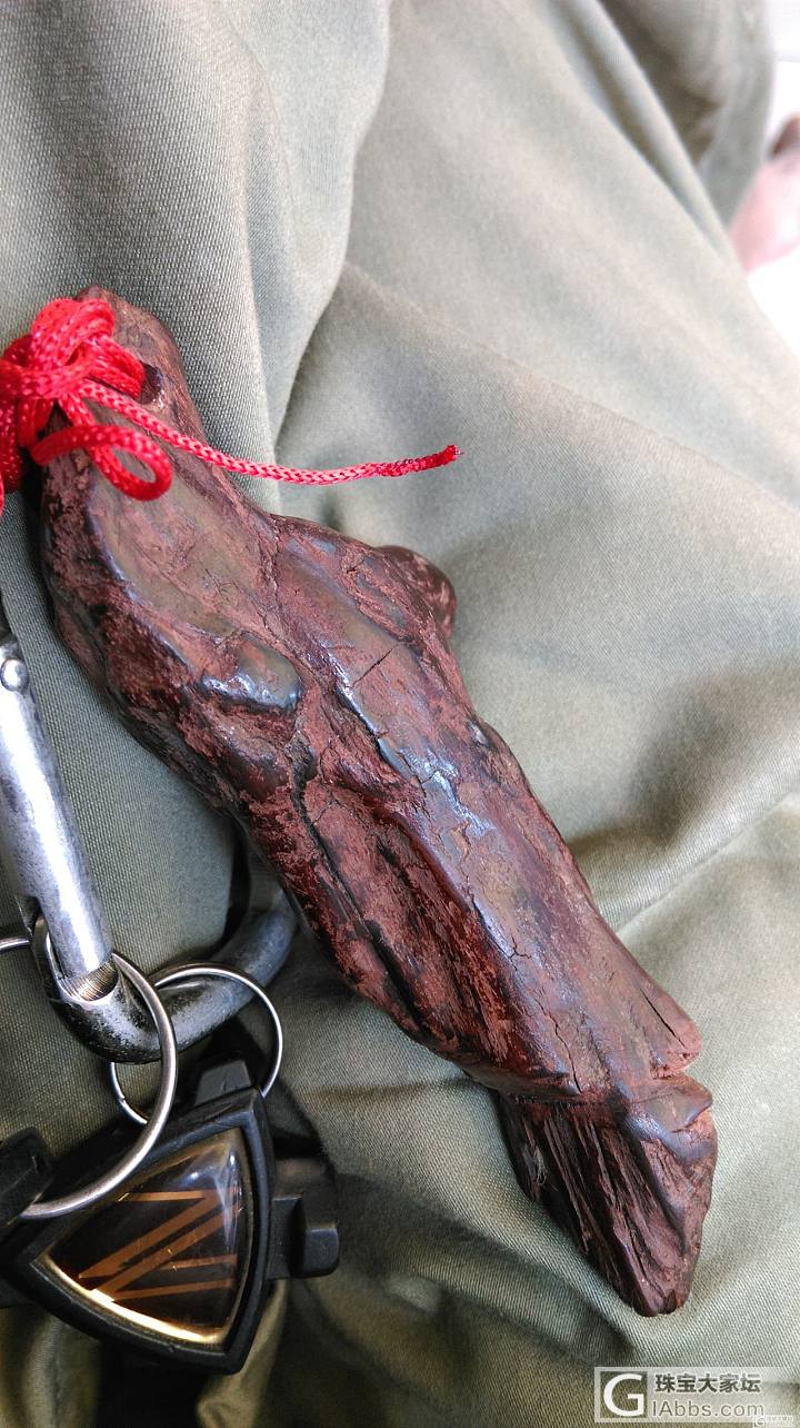 手把件海黃沉水油梨_越南黄花梨