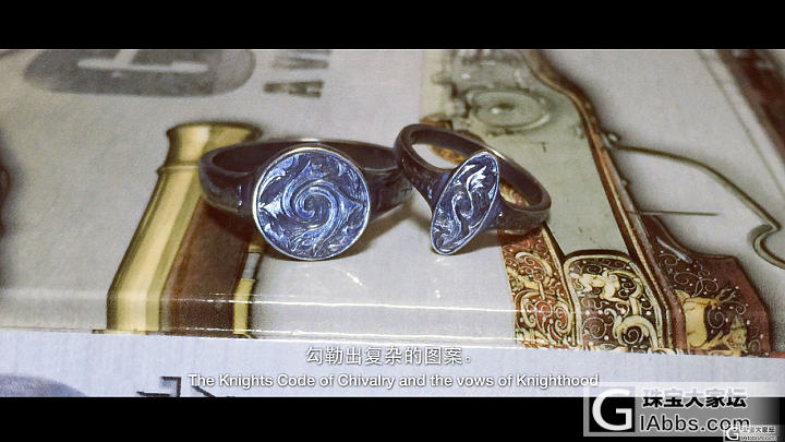 欧洲古典风格手工雕刻戒指定制_银戒指设计