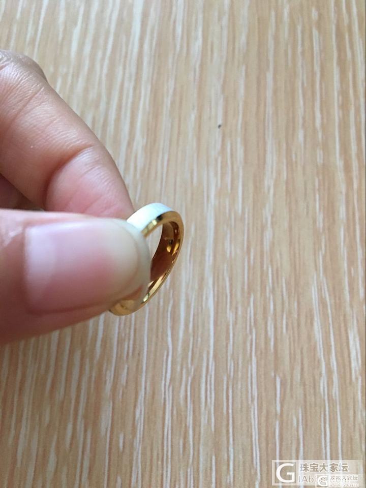 还是厚重圆润的戒指好看_戒指K金