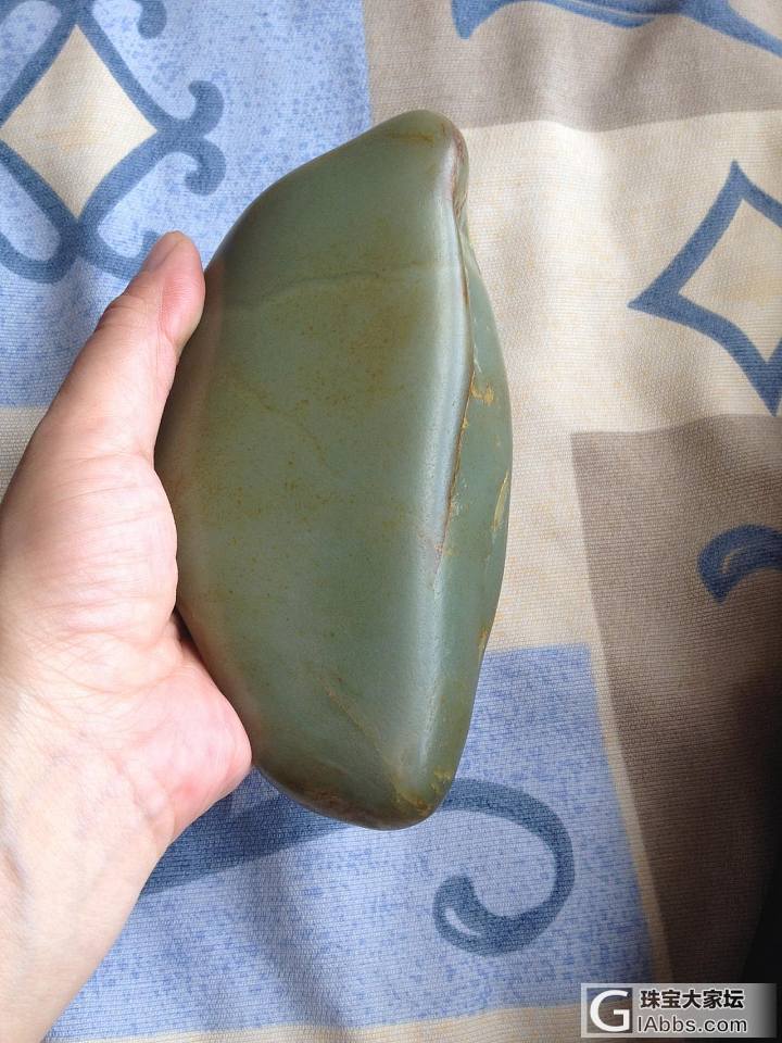 这是青玉吗？_原石手镯青玉