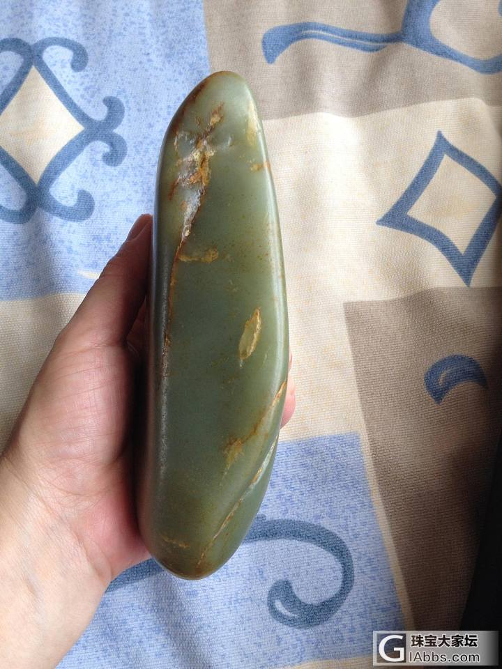 这是青玉吗？_原石手镯青玉