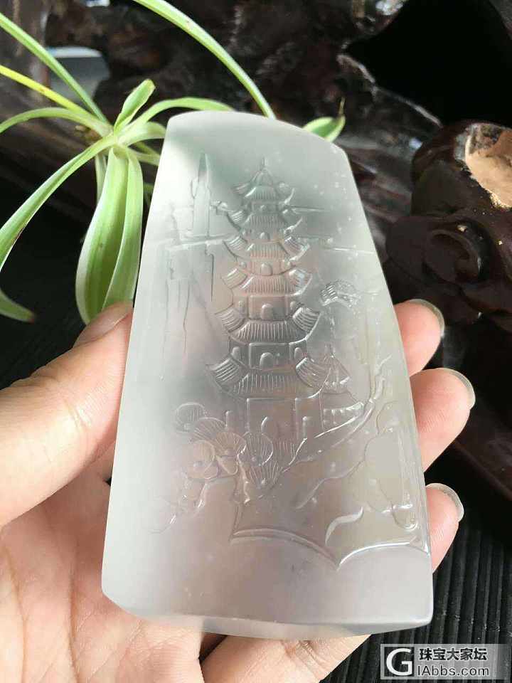 水沫玉摆件_水沫子