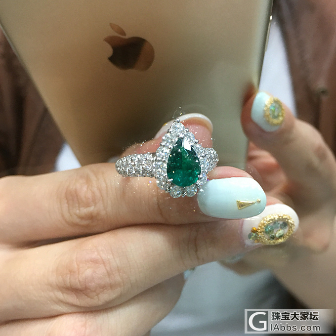 请教祖母绿与无烧鸽血红宝石🙏🙏～大神请进！！_祖母绿红宝石