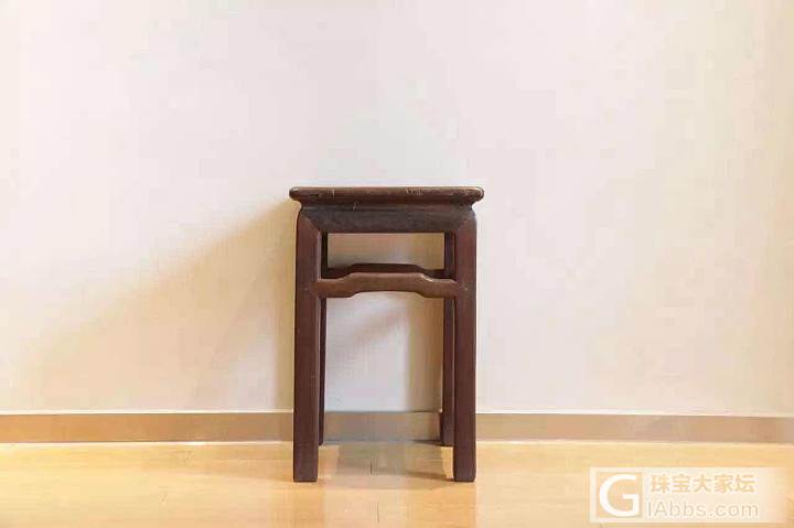 【推荐】晚清铁力木束腰小凳，线条简单素雅，_家具
