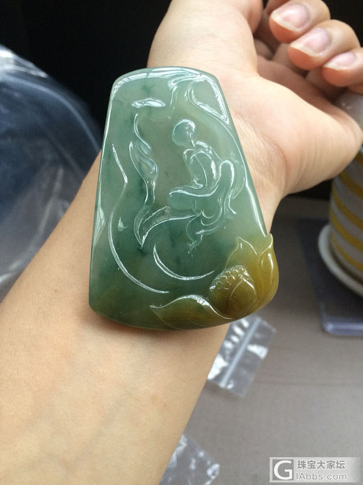 悟道_翡翠牌子
