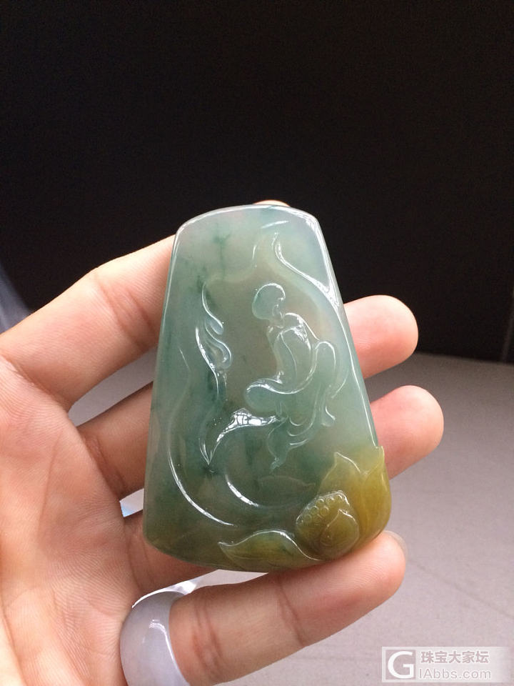 悟道_翡翠牌子