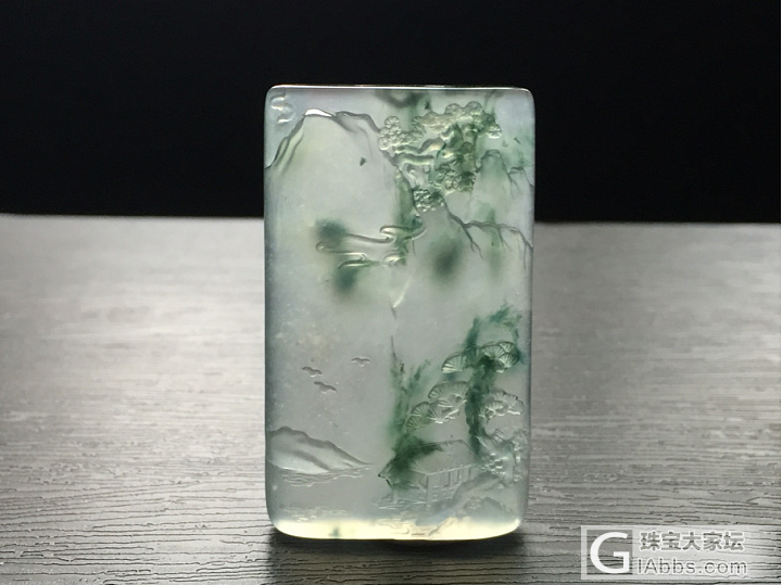 山水牌_牌子翡翠