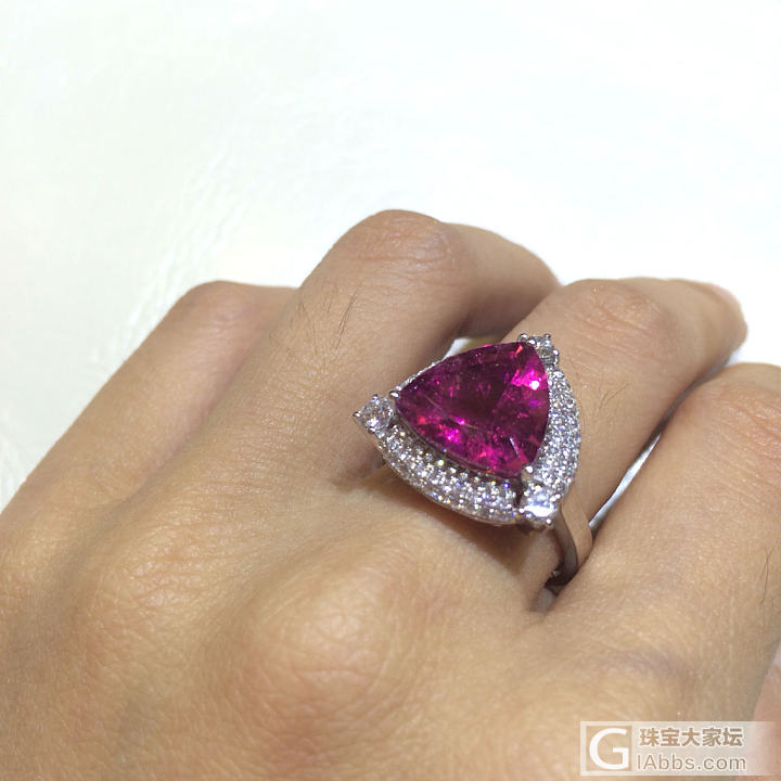 土豪套装_戒指刻面宝石彩色宝石