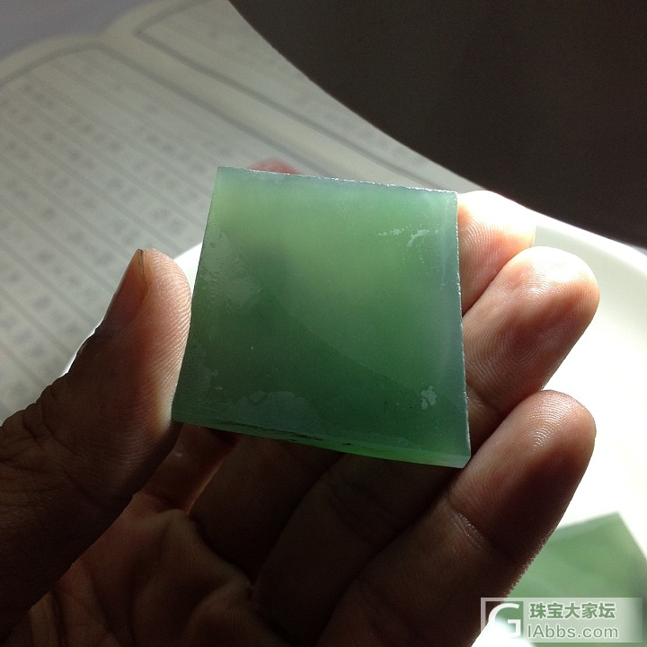 【怪侠小禾】4块高冰晴水料子，这次比较正装~_明料翡翠