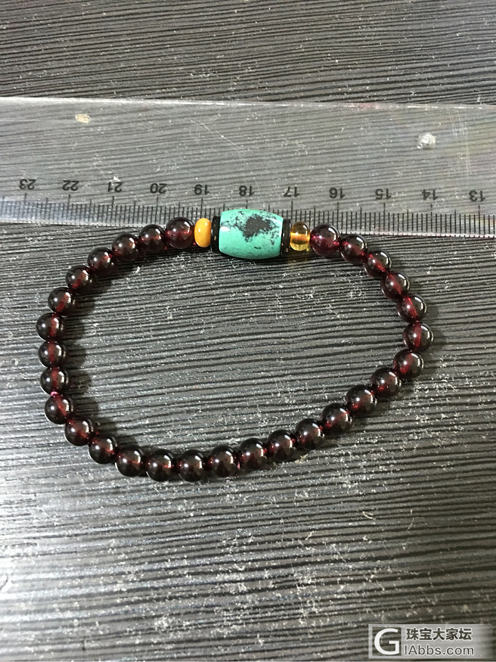 还卡债，出一条缅甸金棕手串和一条绿松配石榴石手串_珠串金珀石榴石