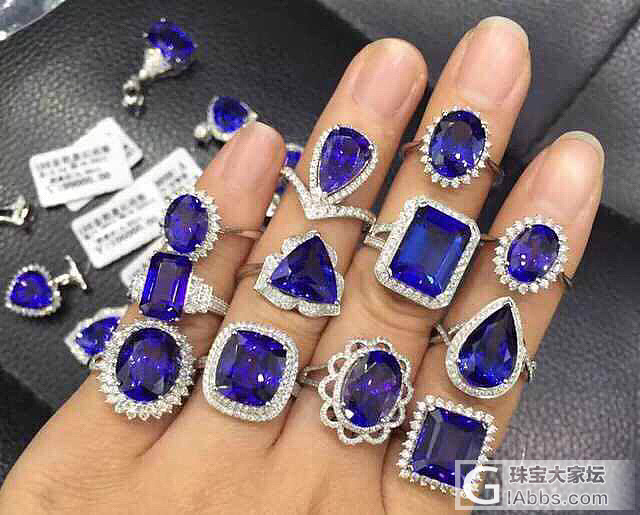 最具升值潜力宝石之一——坦桑蓝，裸石，工厂，定制_刻面宝石坦桑石