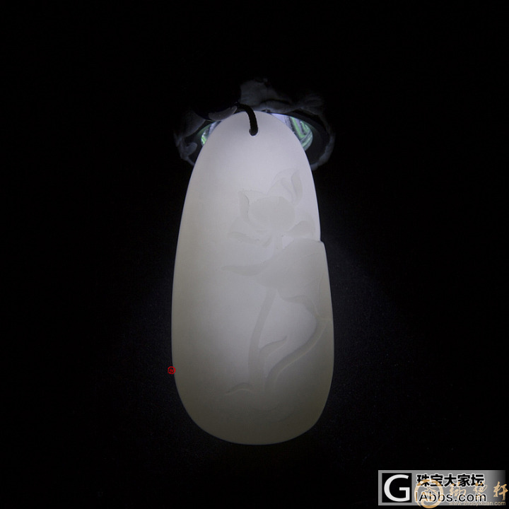 籽料 白玉如莲_白玉