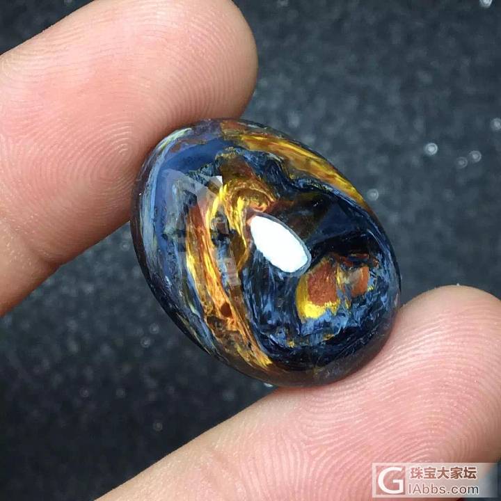 一件来自大自然的艺术品_虎眼石