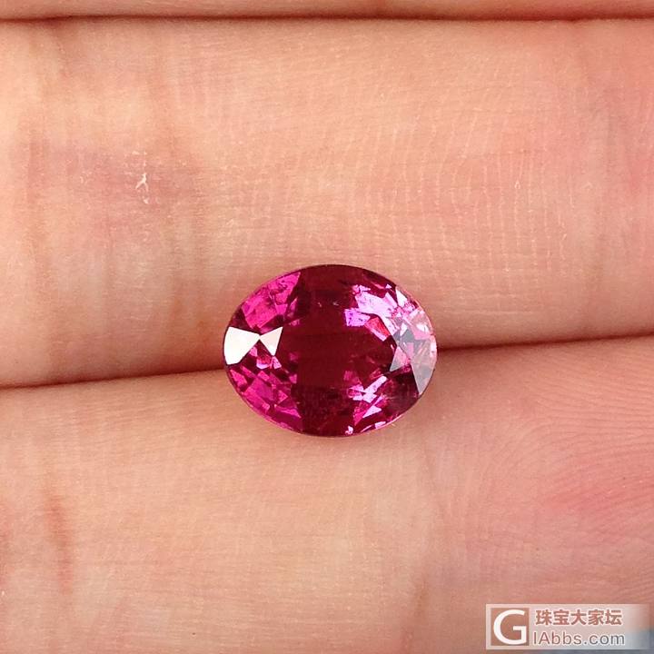 rubellite 红碧玺_刻面宝石碧玺