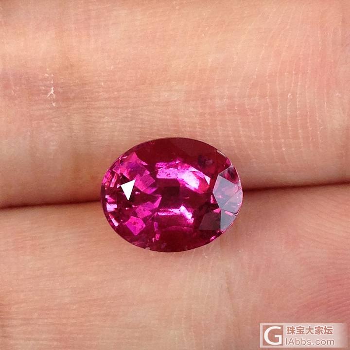 rubellite 红碧玺_刻面宝石碧玺