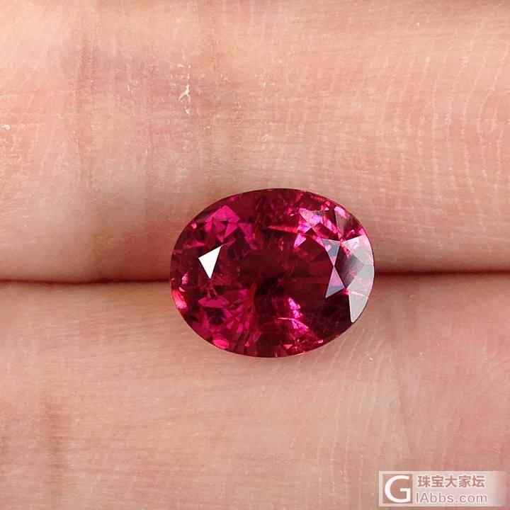 rubellite 红碧玺_刻面宝石碧玺