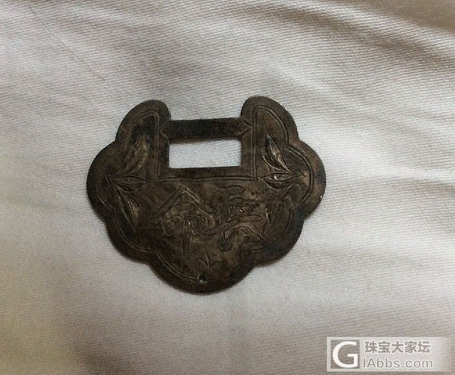 下雨天，没事在家翻几个老银锁_老银