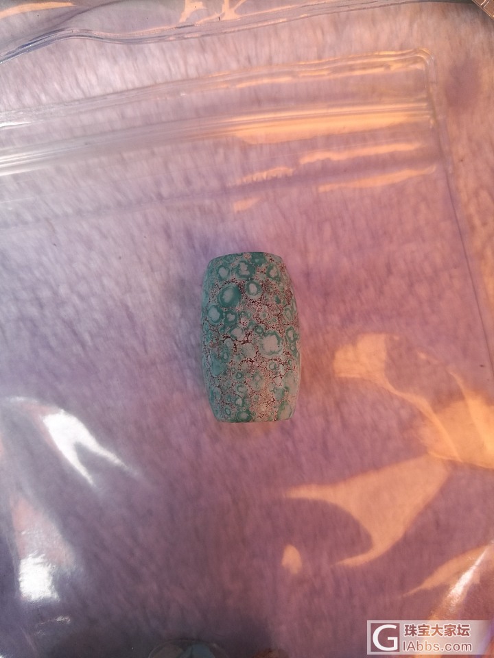 桶珠一枚_松石