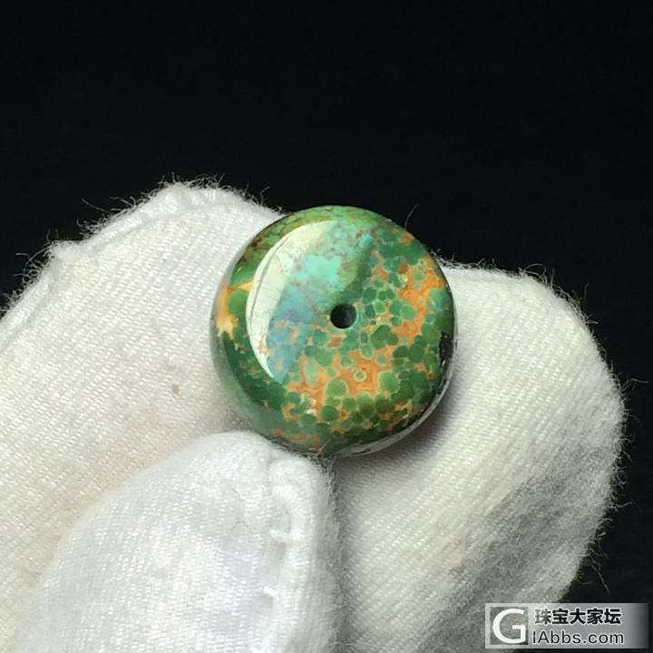 桶珠一枚_松石