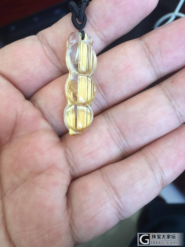 这两个怎样？_吊坠钛晶