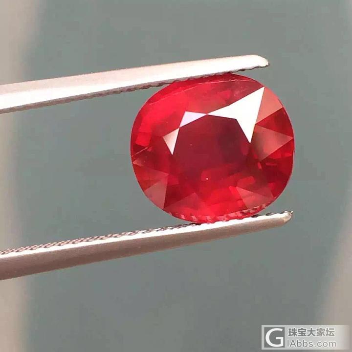 5.01克拉天然无烧鸽血红宝石，GRS 0624_莫桑比克刻面宝石红宝石