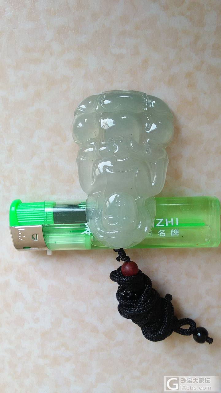 冰种正装观音转让_翡翠