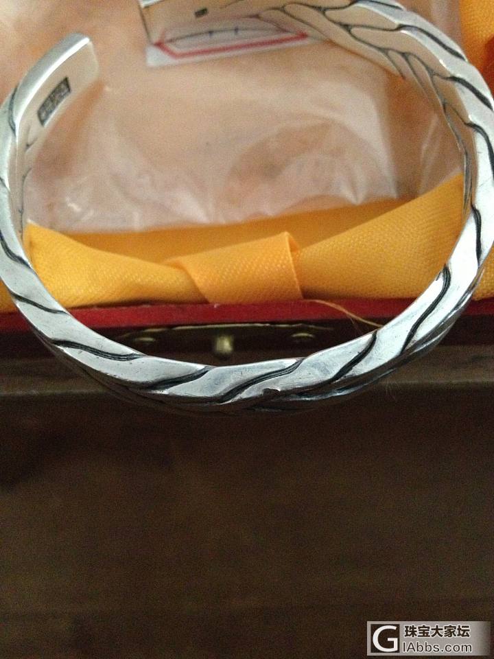 转络丝银手镯_手镯银