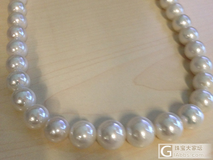 孟加拉海水珍珠 9-13 一串_珠串海水珍珠珍珠