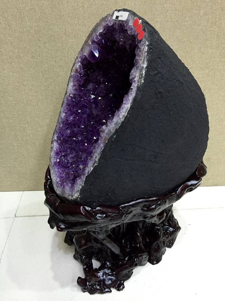 精美紫晶洞原石 喜欢吗 v2502008478大家来交流！_洞盆簇水晶