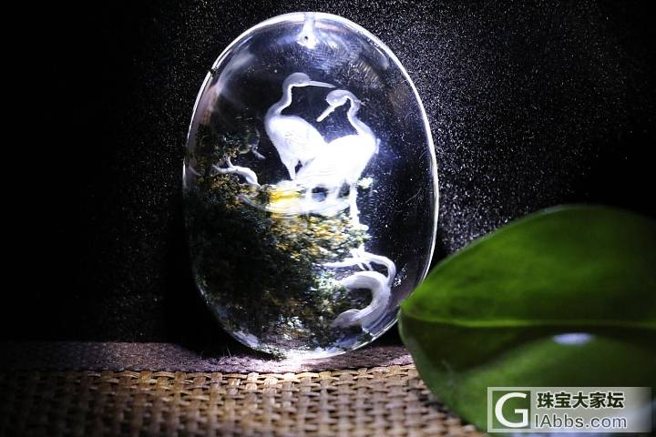 绿幽灵水晶吊坠_绿幽灵