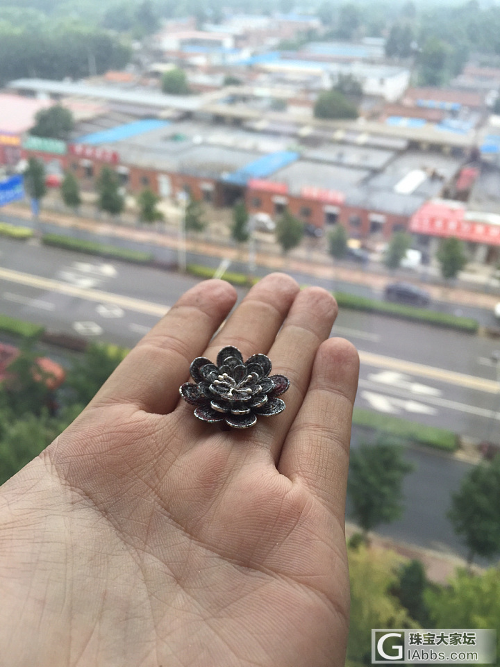 一个上午掐了个形出来_饰品制作银