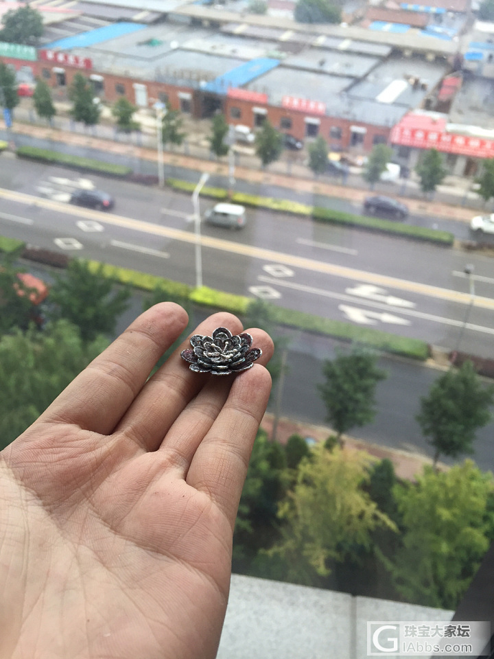 一个上午掐了个形出来_饰品制作银
