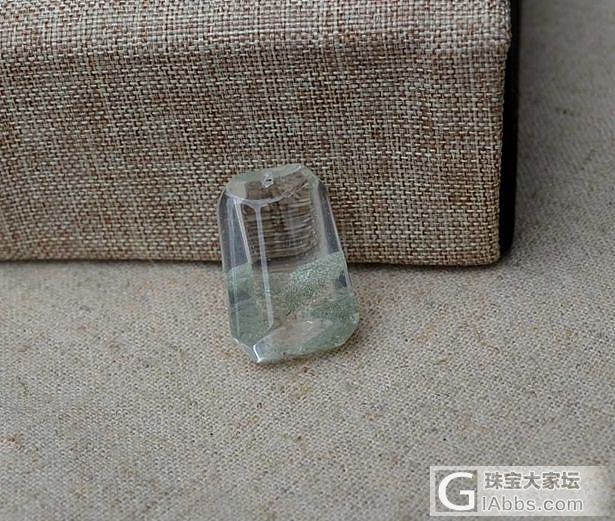 一些绿幽灵 发晶坠子 ，粉晶大珠手链 ，性价比高_珠串吊坠发晶绿幽灵粉晶