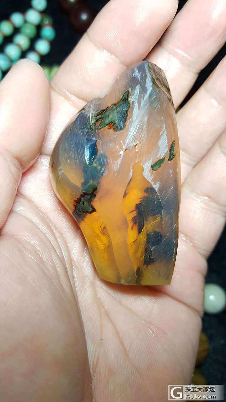 直播多米尼加开料，我朋友圈的人都看不懂，啧啧～_琥珀