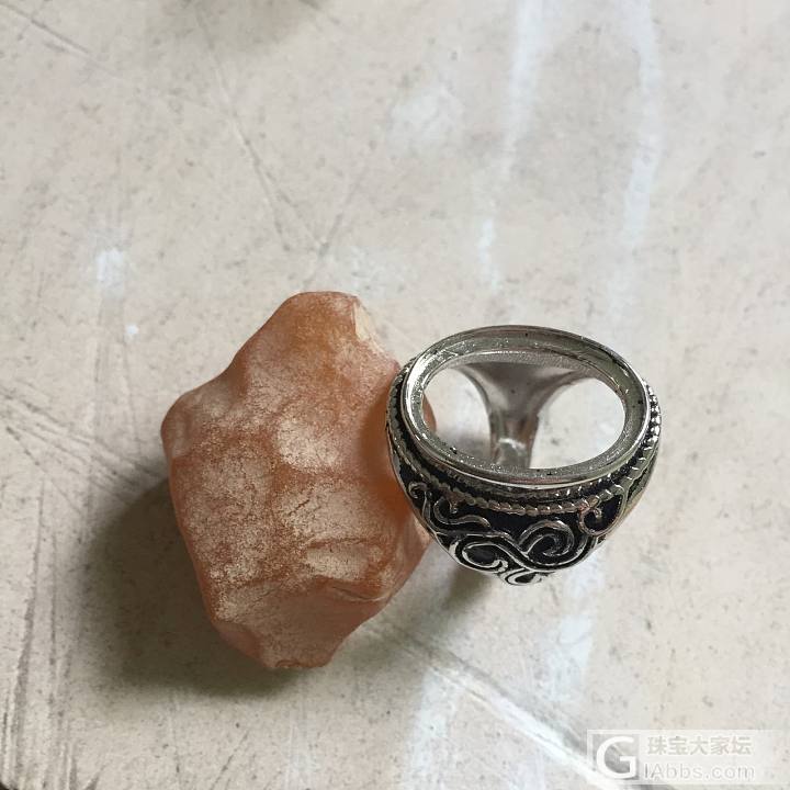 很久没来，老号忘记，又一次从头开始，希望本帖成为DlY戒指的模板_打磨琥珀蜜蜡