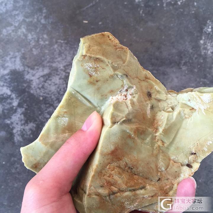 这个是什么石头，有认识的没_原石玉石