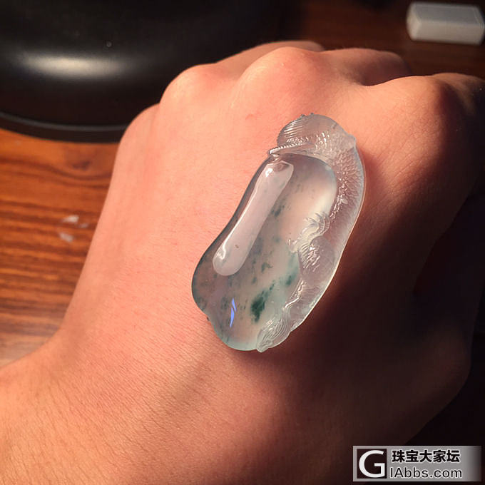 龙瓜_花件翡翠