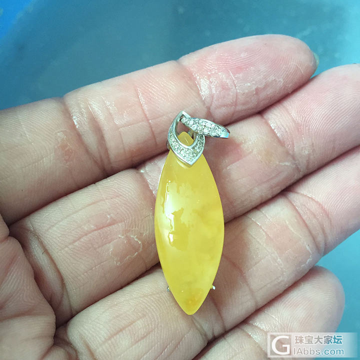 很久没来，老号忘记，又一次从头开始，希望本帖成为DlY戒指的模板_打磨琥珀蜜蜡