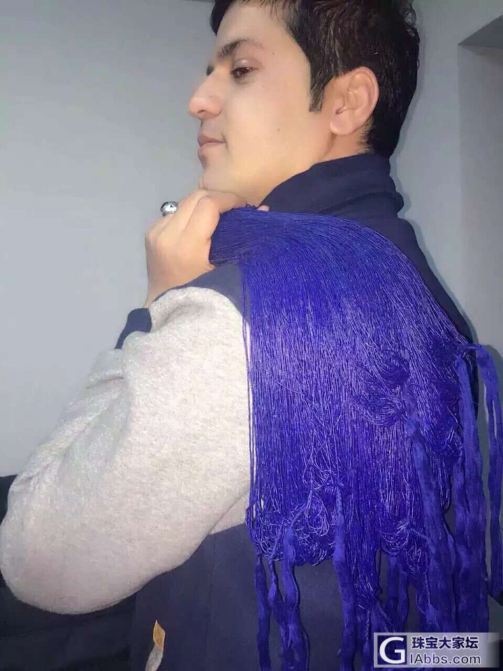 青金石小细链子！独具特色！玩玩这个款式吧_青金石