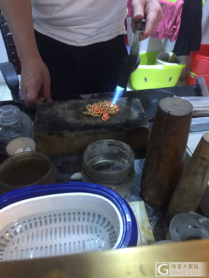 男士项链打完了、177.28g、损耗是0.04g_金