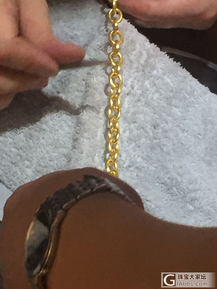 男士项链打完了、177.28g、损耗是0.04g_金