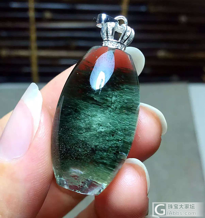 晒晒刚入的货_绿幽灵